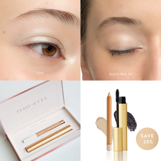 LUK BEAUTIFOOD Feast For Your Eyes Gift Set - Pearl & Black Tea