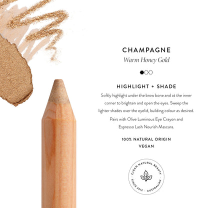 LUK BEAUTIFOOD Luminous Eye Crayon - Champagne