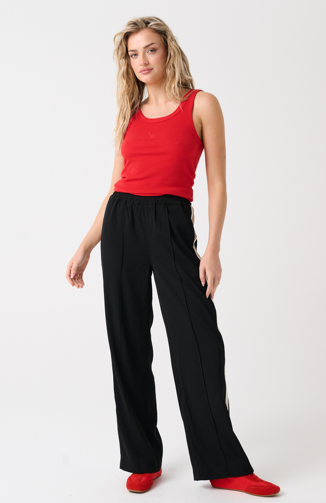 CARTEL & WILLOW Weston Pant - Black/Lurex