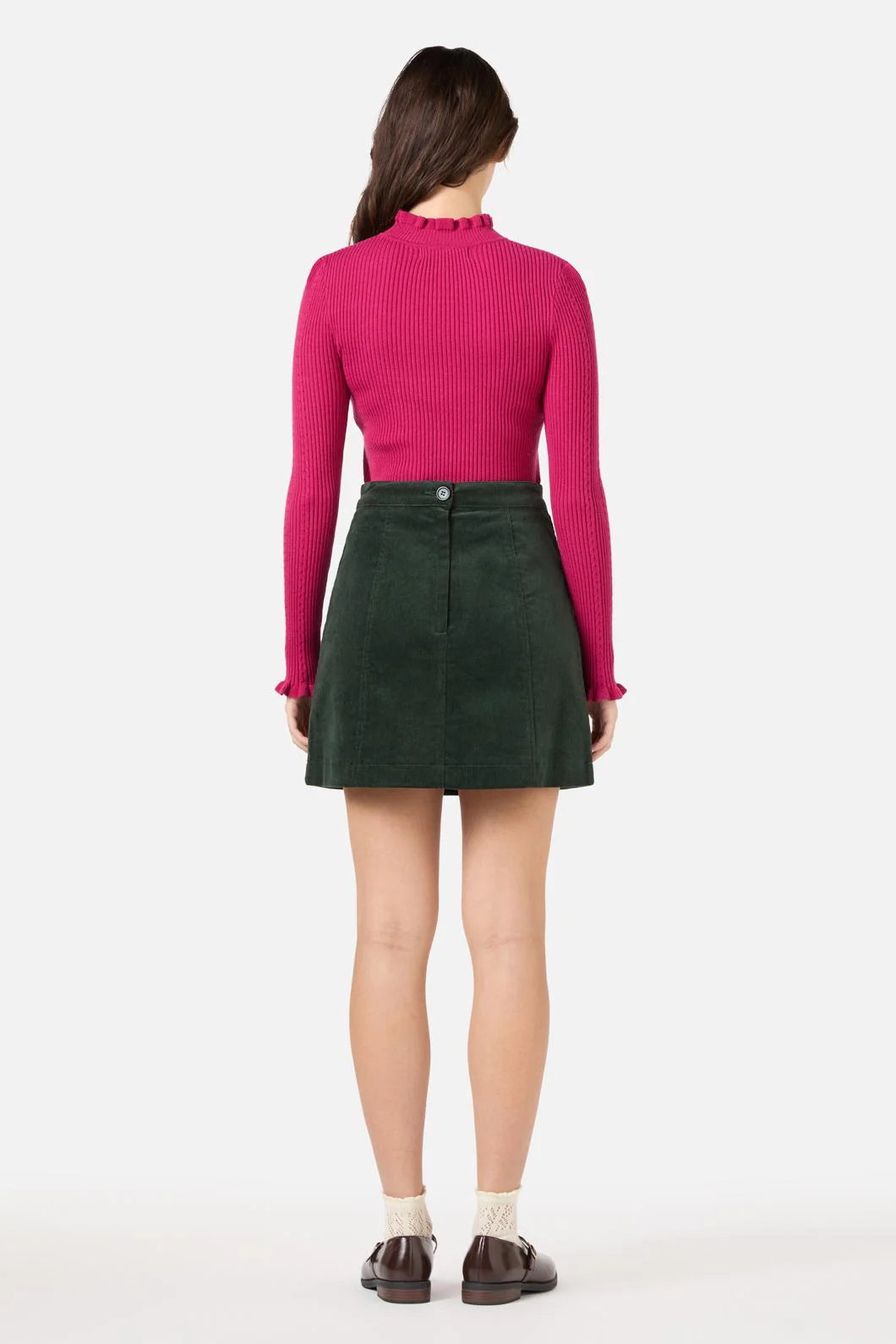 PRINCESS HIGHWAY Odessa Long Sleeve Knit Top - Berry