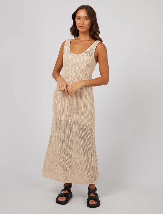 SILENT THEORY Sadie Maxi Dress - Natural