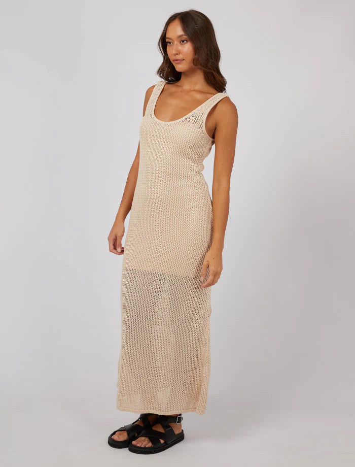 SILENT THEORY Sadie Maxi Dress - Natural