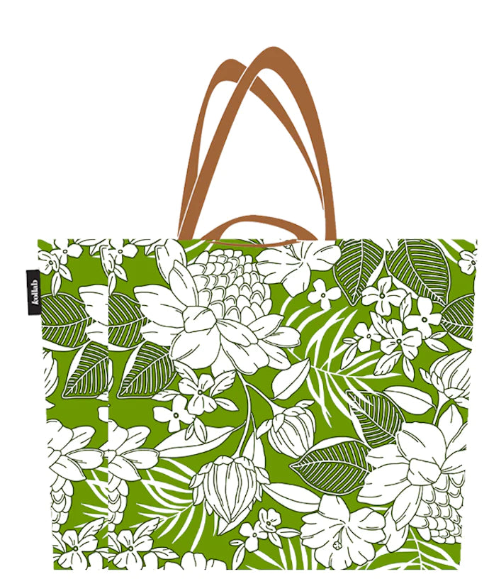 KOLLAB SHOPPER TOTE - Aloha