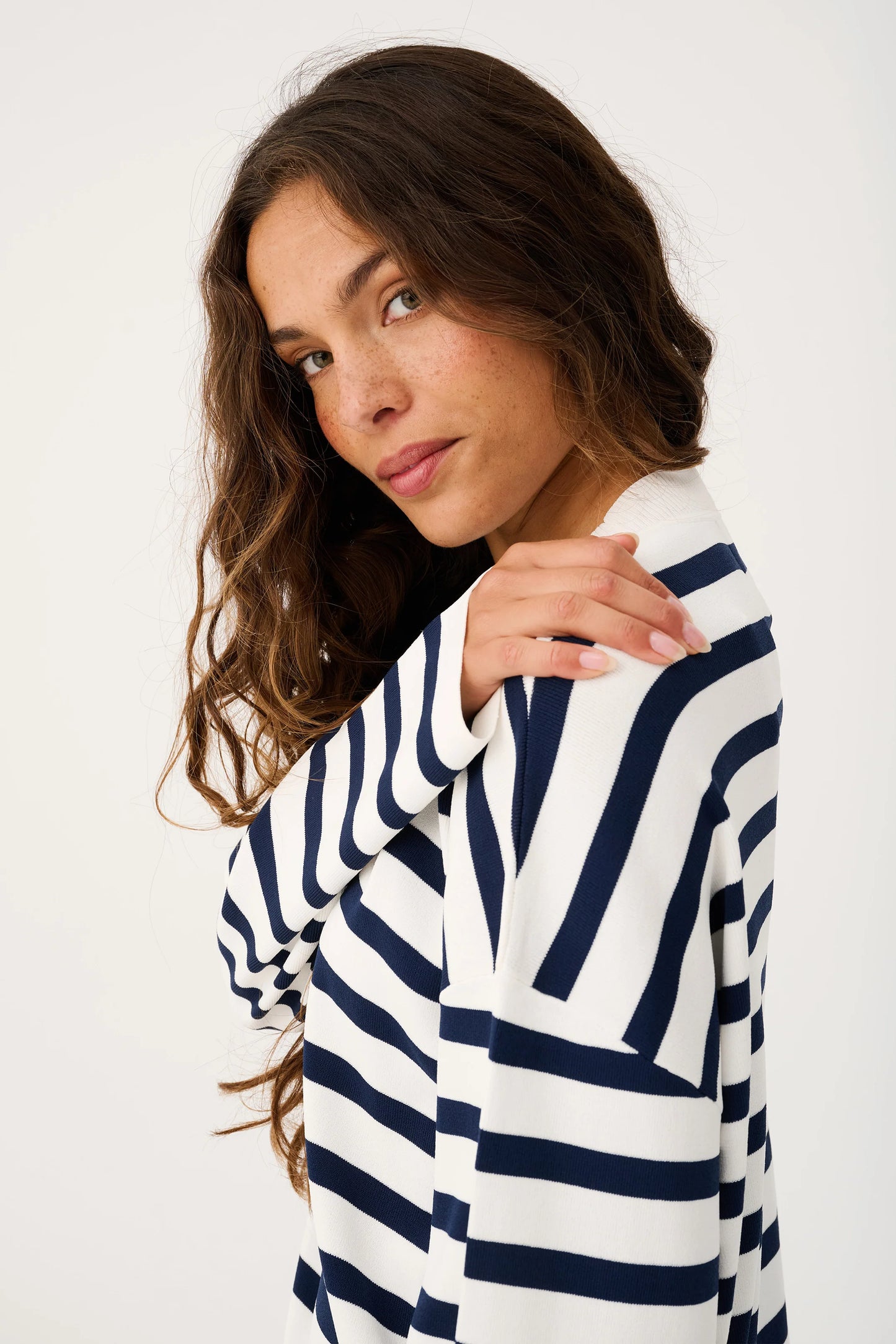 CARTEL & WILLOW Rae Knit - Navy Stripe