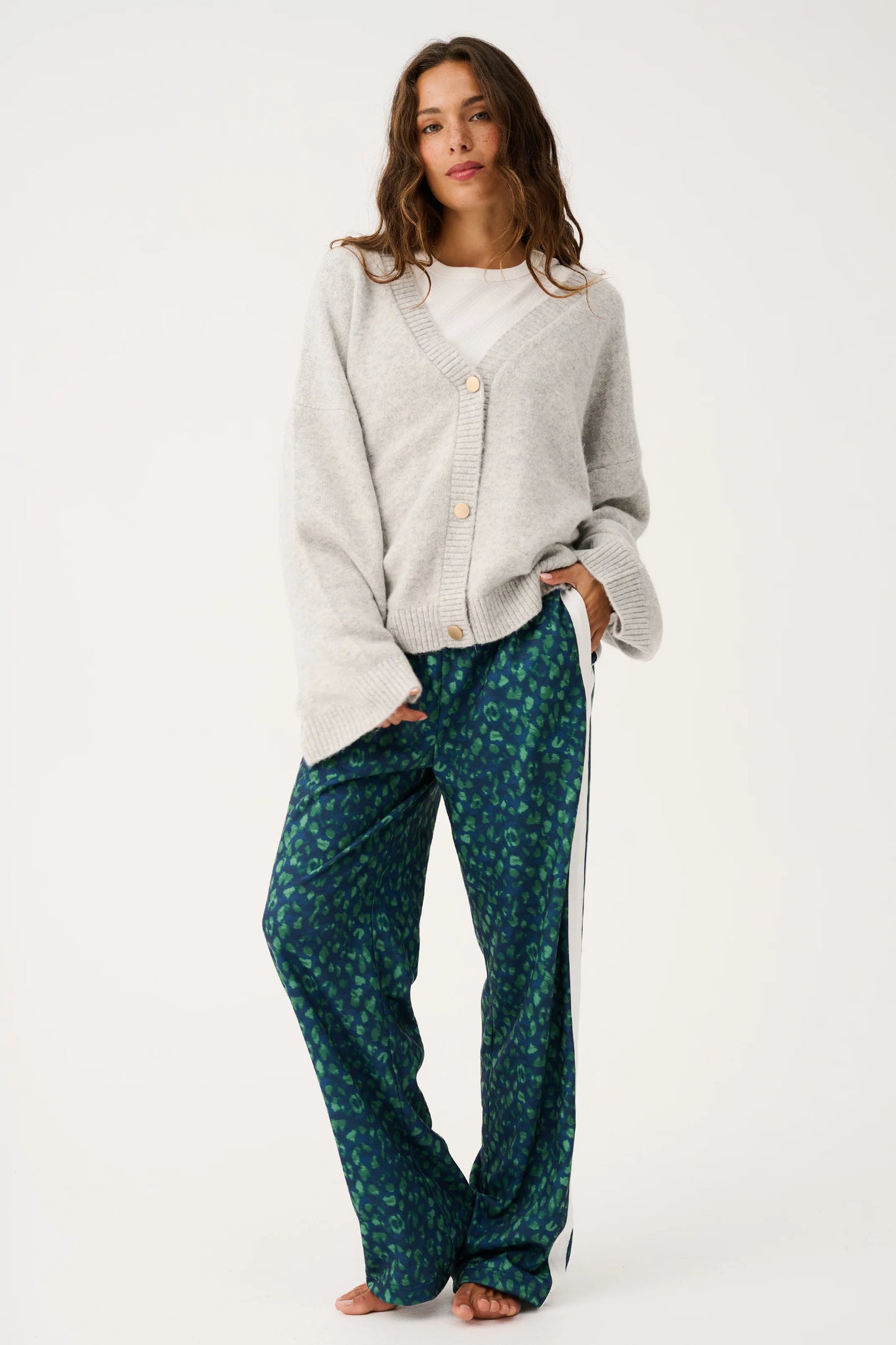 CARTEL & WILLOW Adela Knit - Grey Marle