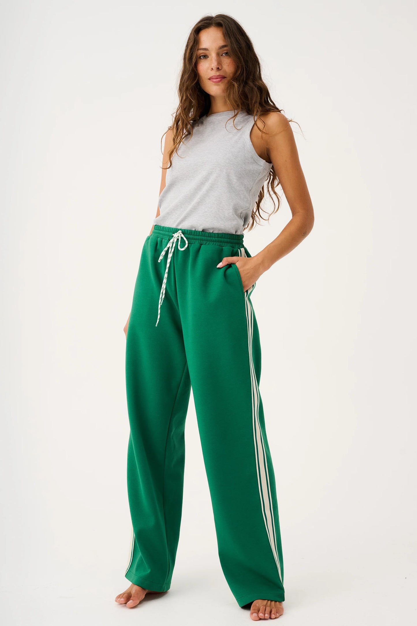 CARTEL & WILLOW Adeline Pant - Tide