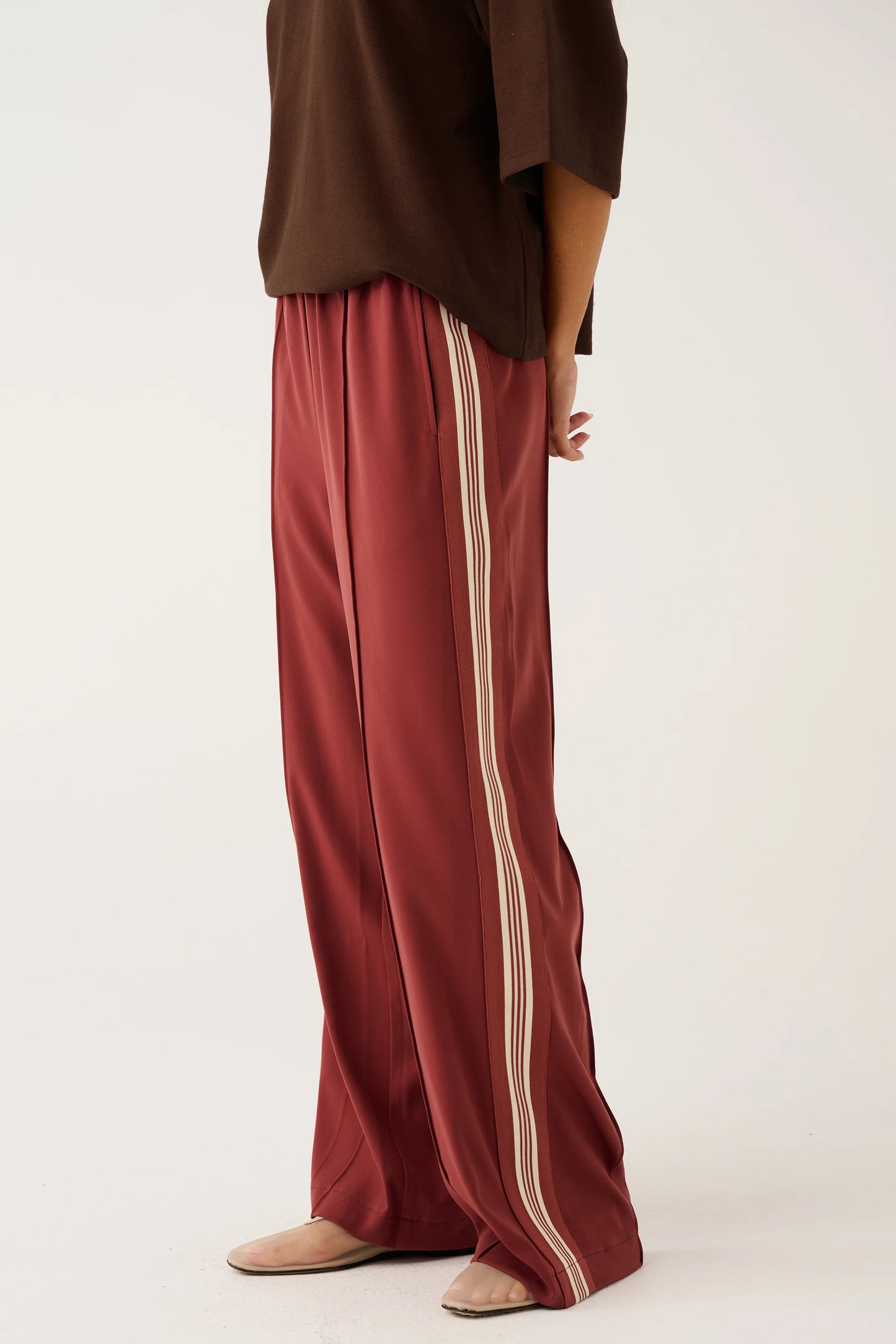 CARTEL & WILLOW Weston Pant - Mulberry