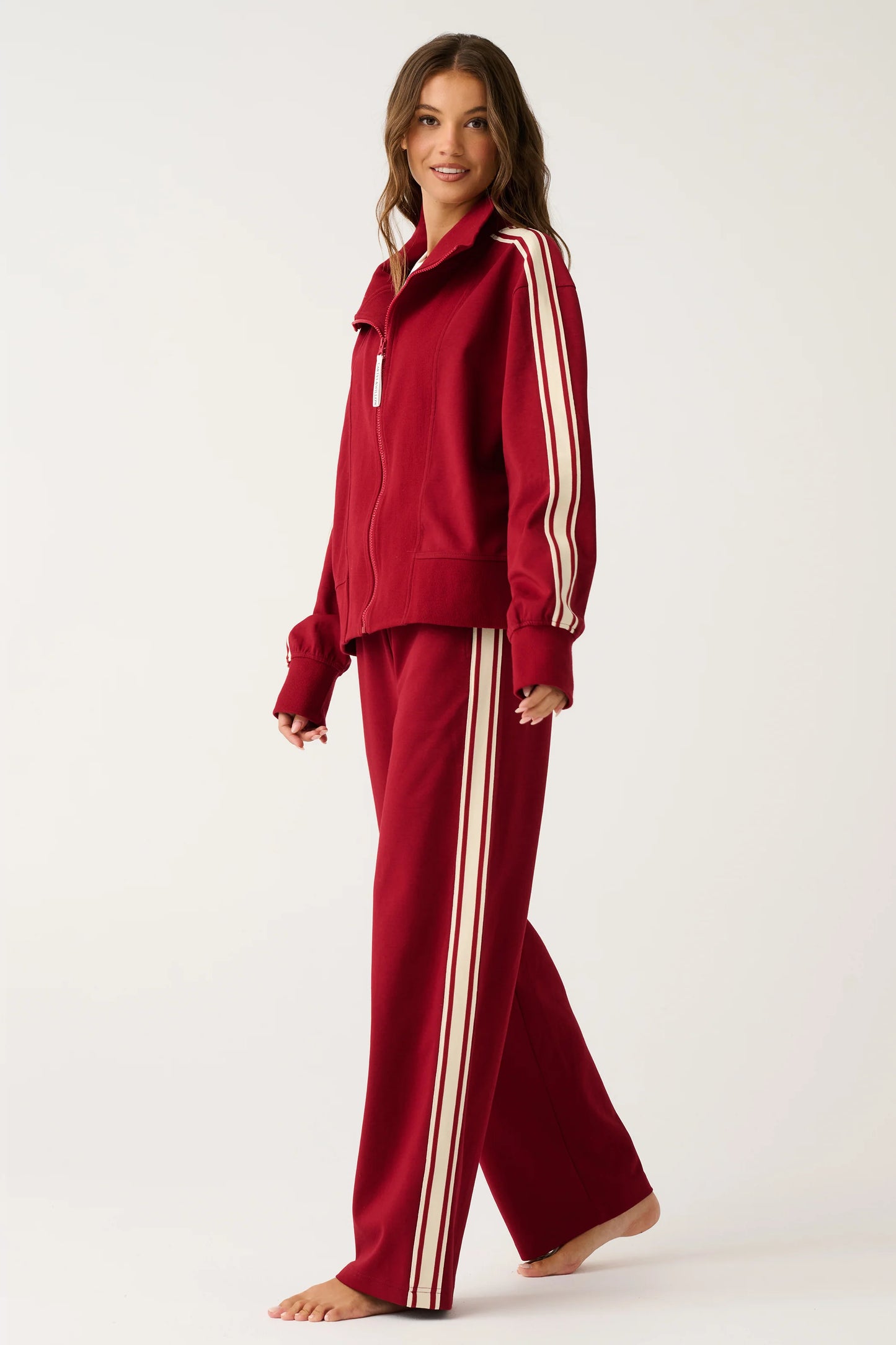 CARTEL & WILLOW Adeline Pant - Mulberry