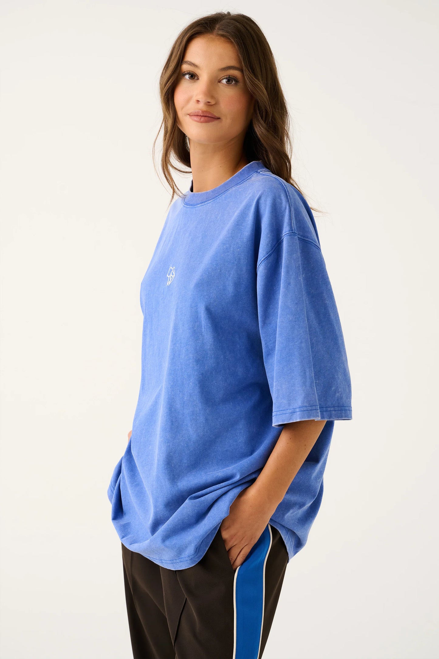 CARTEL & WILLOW Jeana Tee - Cobalt