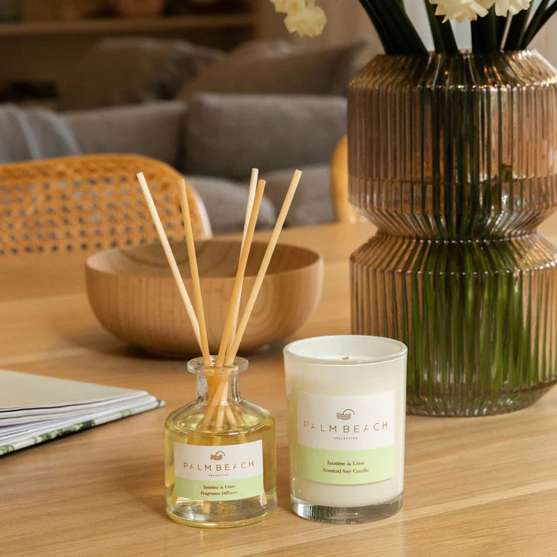 JASMINE & LIME MINI CANDLE & DIFFUSER GIFT PACK
