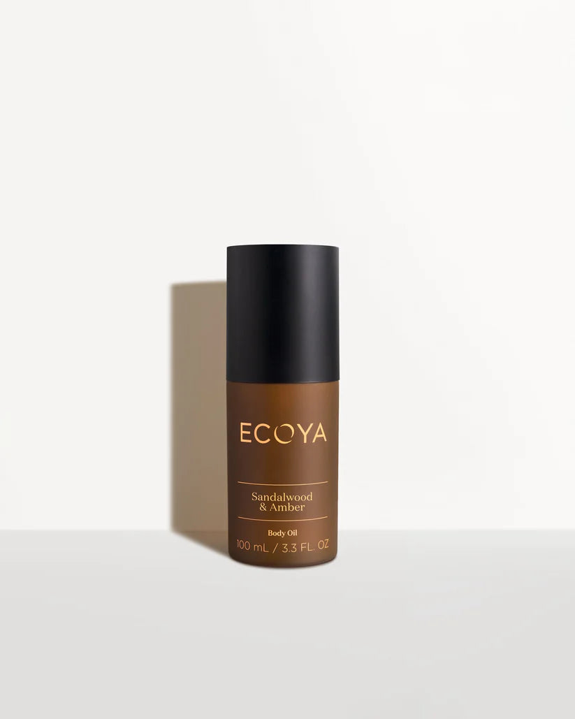ECOYA SANDALWOOD & AMBER BODY OIL