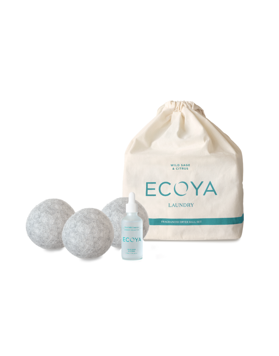 WILD SAGE & CITRUS LAUNDRY DRYER BALL SET