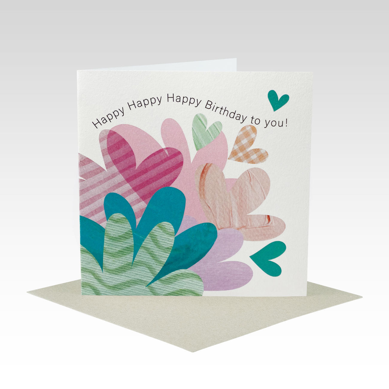 QUIRKY FLOWERS BIRTHDAY CARD