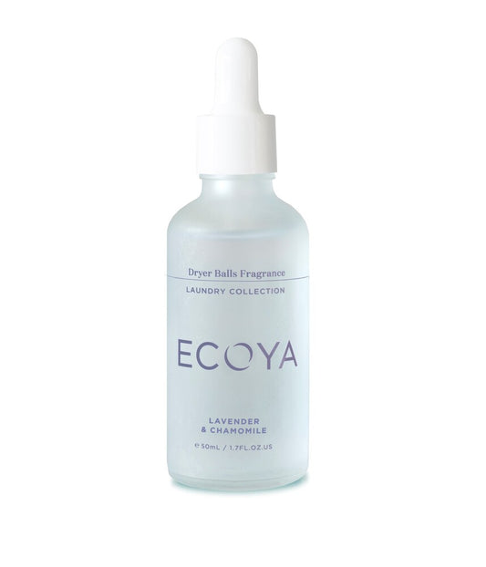 ECOYA LAVENDER & CHAMOMILE DRYER BALL FRAGRENCE DROPPER