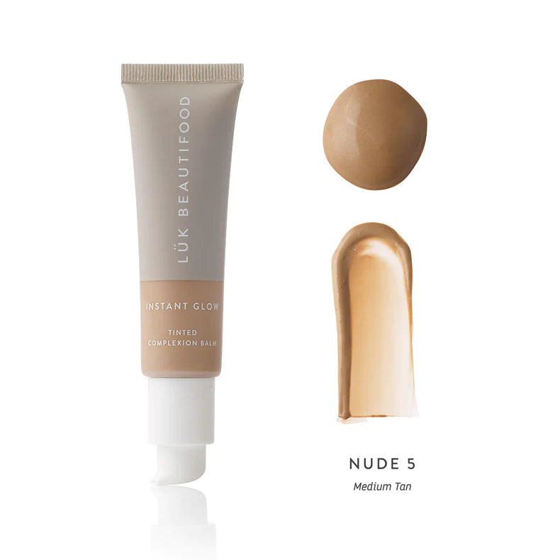 LUK BEAUTIFOOD - INSTANT GLOW SKIN TINT - NUDE 5 MEDIUM TAN