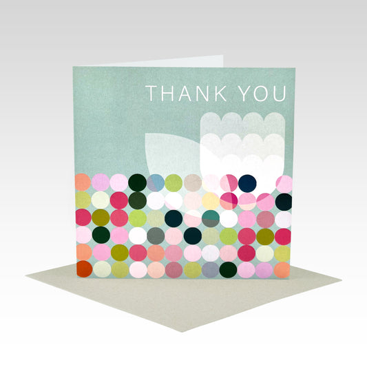 SPOTTY THANK YOU CARD