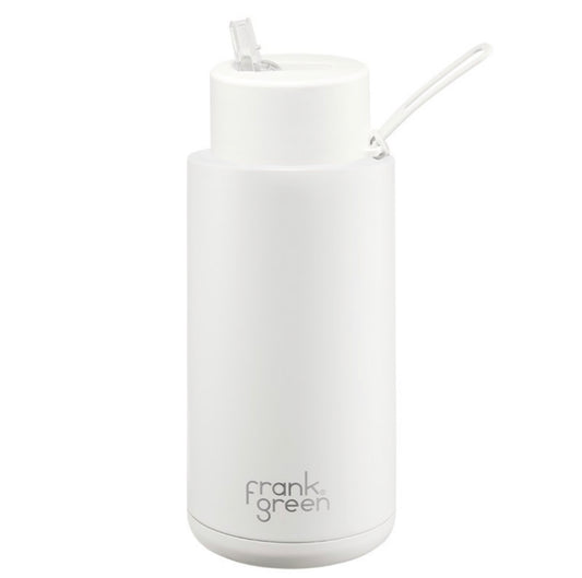 CERAMIC REUSABLE BOTTLE (1L) - CLOUD